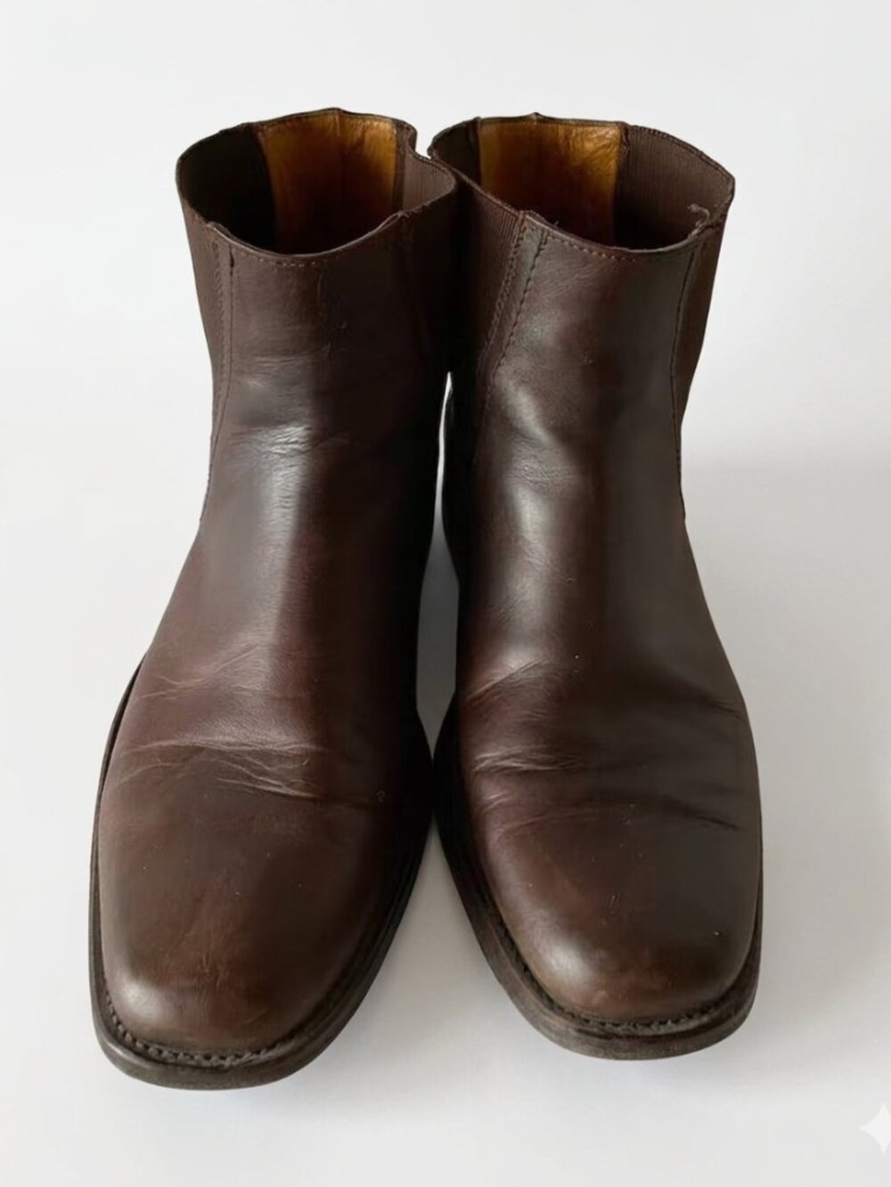 Frye Men's Brown Leather Chelsea Boots size 9